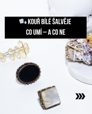 🌿 Bílá šalvěj není kouzlo… ale skoro jo… Není to žádný zázrak na počkání – spíš spolehlivý parťák, když se ti v hlavě...